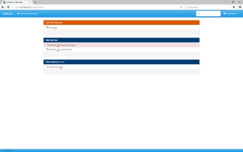 Module de recherche