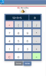 Calculatrice intégrée