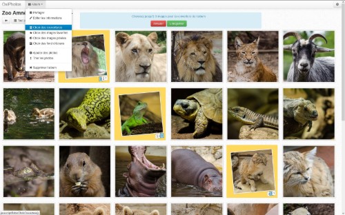 Séléction des images de couvertures