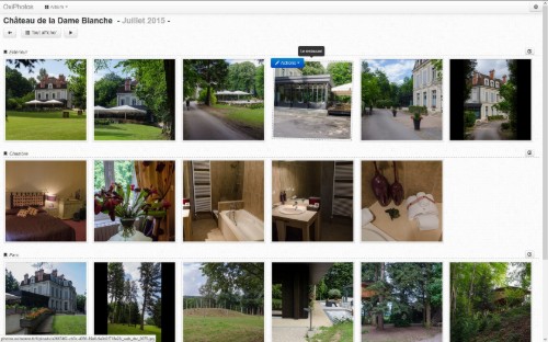 Photos d'un album