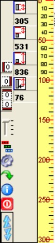 Règle de mesure (Verticale)