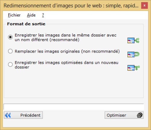 Etape 3 : Emplacement de sortie